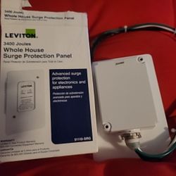 Leviton 51110-SRG 120-Volt/240-Volt Residential Whole House Surge Protection Panel