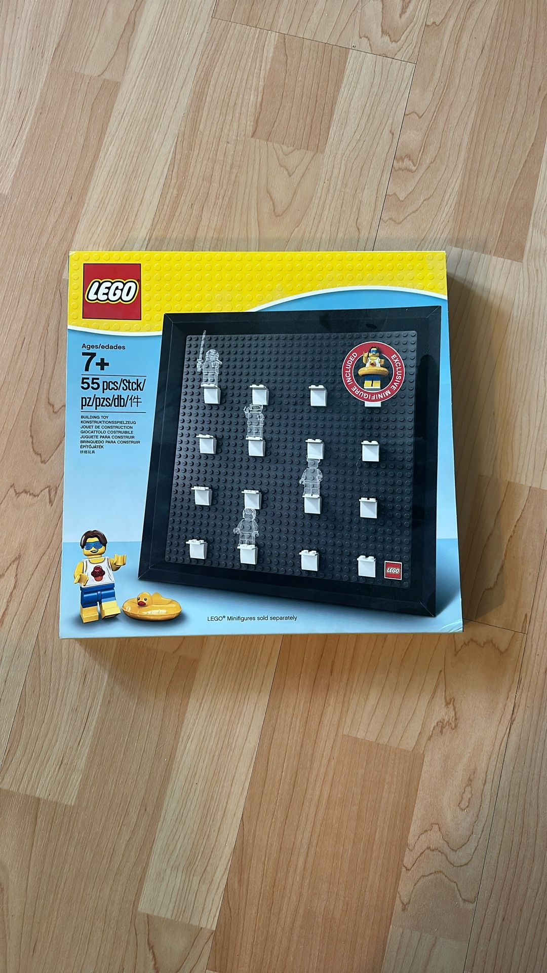 LEGO Minifigure Display Frame With Exclusive Minifigure #(contact info removed)
