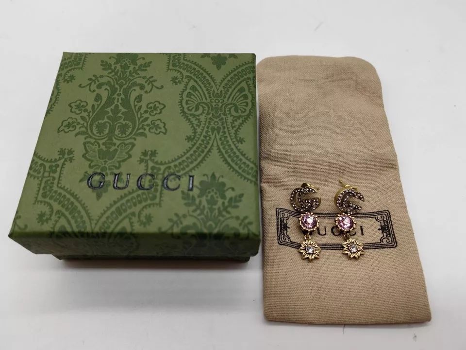 Gucci GG Flower Earrings