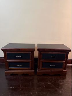 Two drawer nightstands