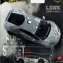 2024 Hot Wheels 🛞 Premium  Car Culture LB-Works Lamborghini Huracán, Diecast 1/64 Scale, Real Riders.