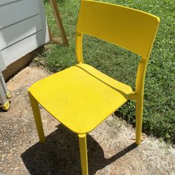 yellow chairs