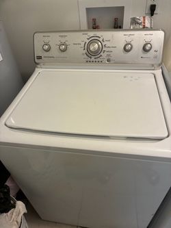 Maytag washer machine and GE dryer