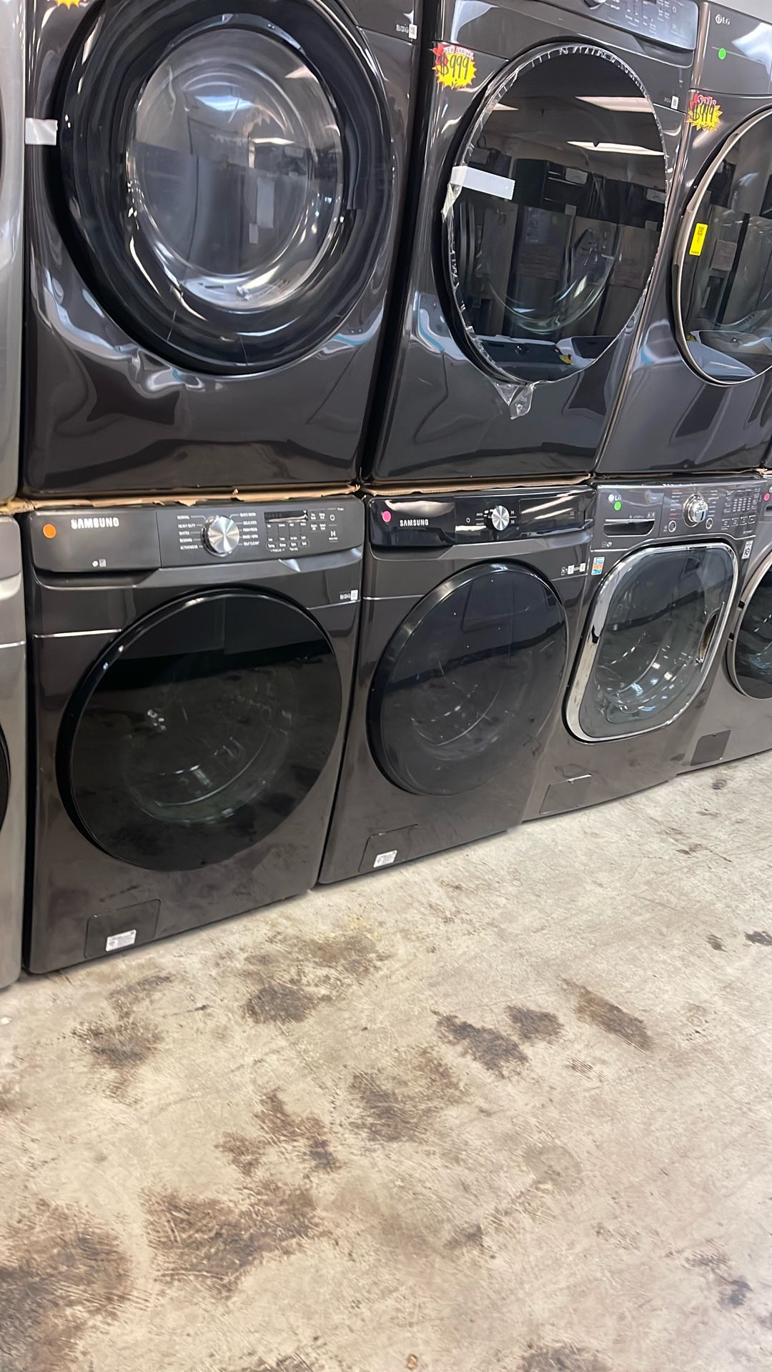 Samsun Front Load Washer And Dryer