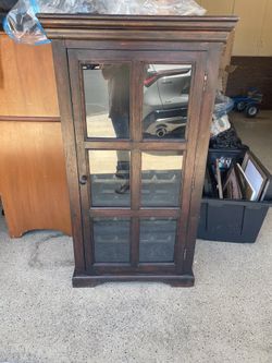 DINING SET, WINE CABINET, ACCENT CHAIR