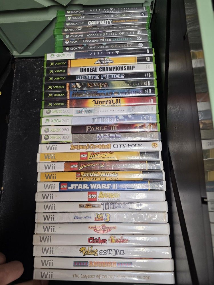 Video Games Nintendo, Xbox, Xbox 360, Xbox One