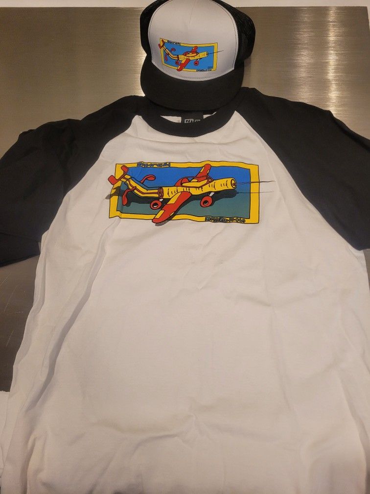 New Very Rare Julien Stranger SMA NOS Skateboard Large Shirt