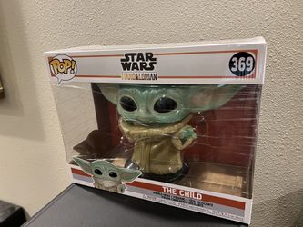 Funko Pop! Star Wars: The Mandalorian Toy, The Child Grogu, 10”