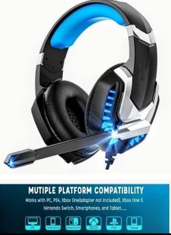 Donerton Gaming Headset With Noise Canceling Mic