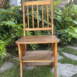 Paris Manufacturing Company, Metamorphic Side Chair And Library Ladder