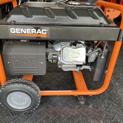 Generac Portable Gas Generator 6500/8000  Pull Start with Cord