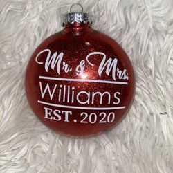 Personalized Ornaments