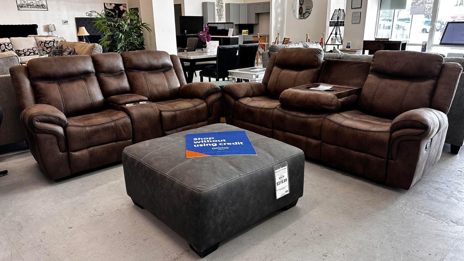 Reclining Sofa and Loveseat frankenbon