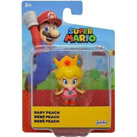 Baby Peach 2.5 Inch Mini Figure Super Mario Bros