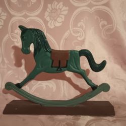 Cast Iron Door Stop Rocking Horse
