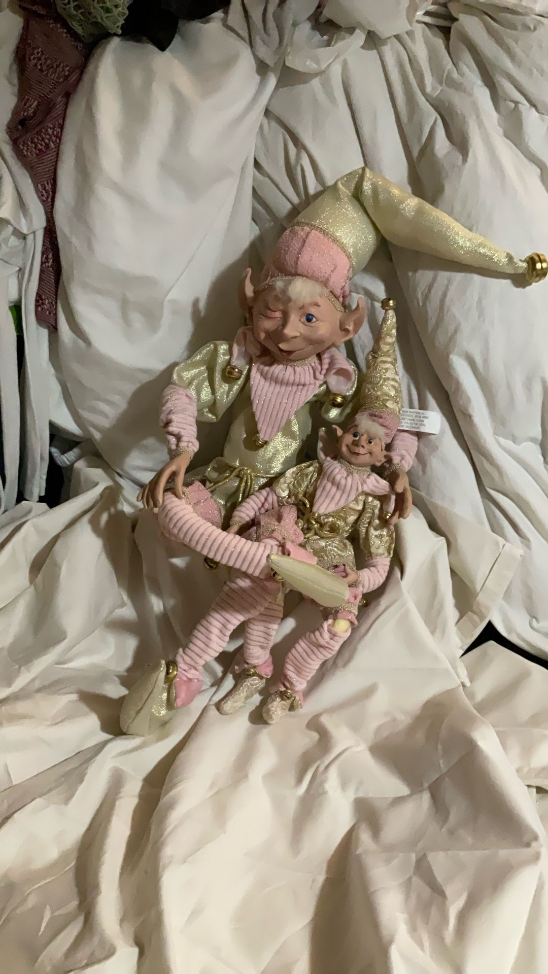 Robert Stanley Posable Christmas Elf’s