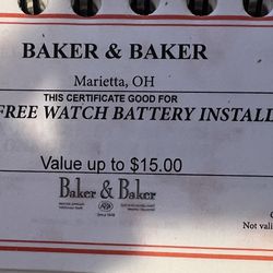 BAKER & BAKER Marietta, OH