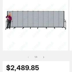 Screenflex Portable Room Divider 