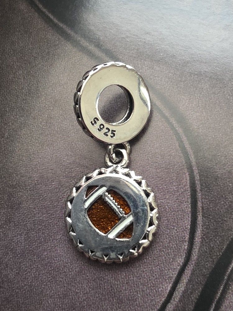 Pandora Football Charm