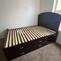 Full Bed Frame With Mattress