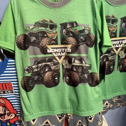 Monster Jam Pj Set (pajamas)