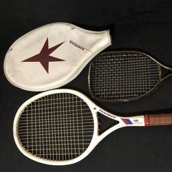 Vintage Kneissl Tennis Racquet White Star Big Racket