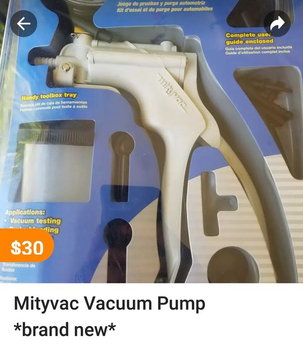 Mityvac Vacuum Pump *brand new* for Sale in Arlington, TX OfferUp
