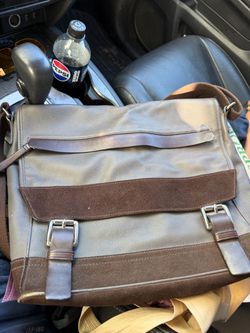 Coach leather bag