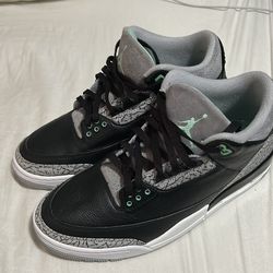Jordan 3 retro green glow