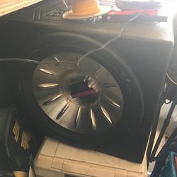 15 Inch Sub With Box