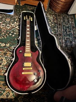 Gibson Les Paul Studio Electric Guitar Wine Red