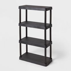 Black storage shelf -$20