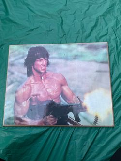Rambo collectible wall decor make offer