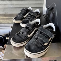2 Pairs Vans Size 3