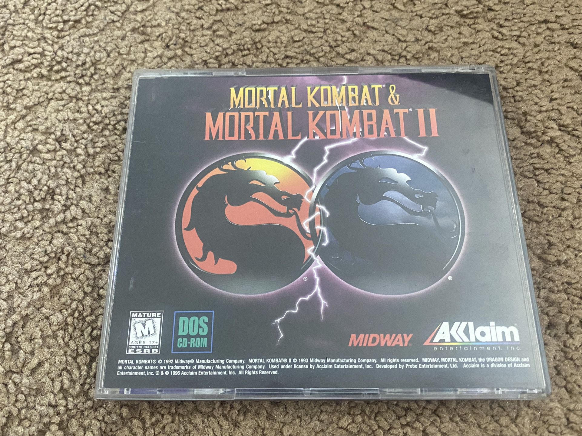 Mortal Komat 1 And 2