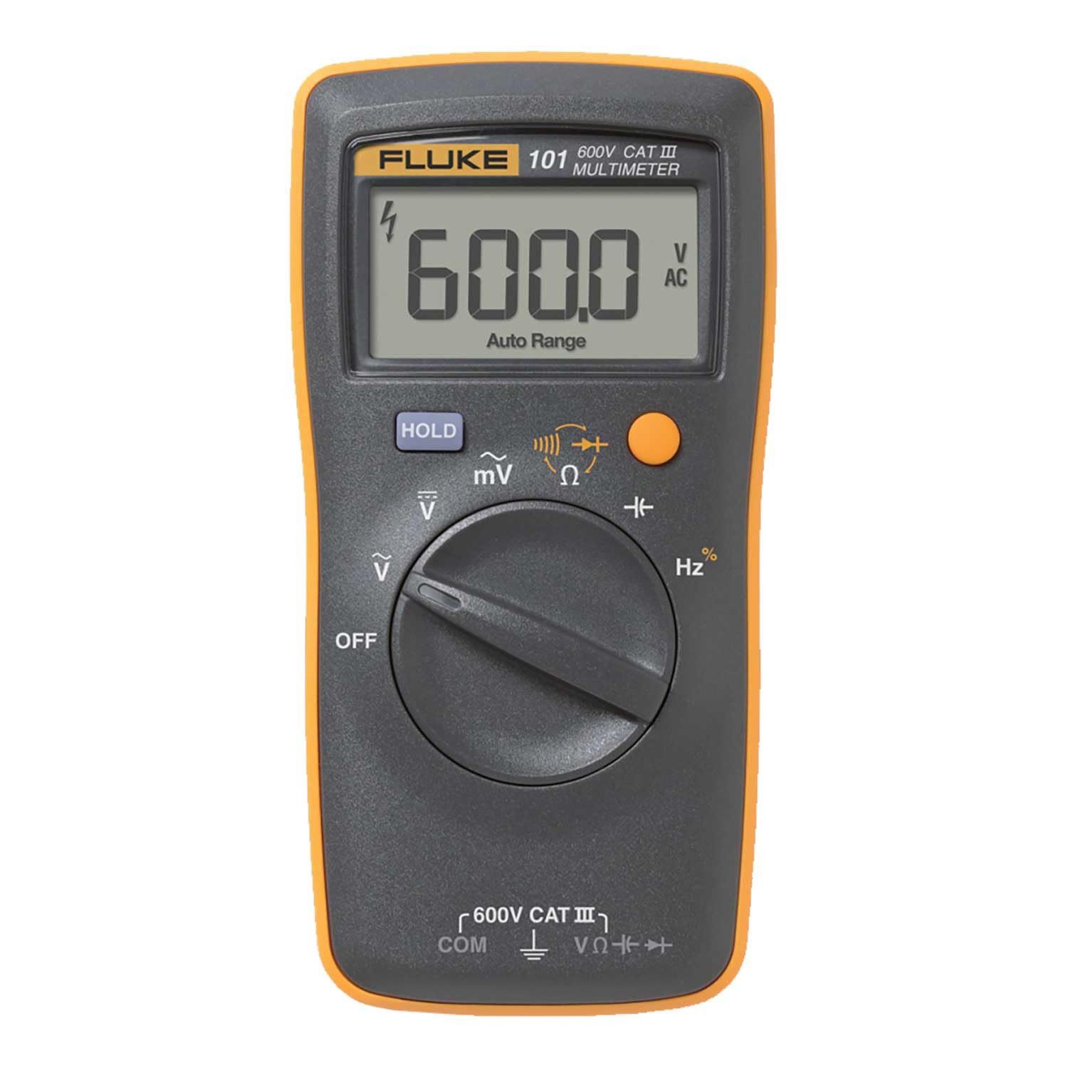 FLUKE | 101 | 600V DIGITAL MULTIMETER | $60