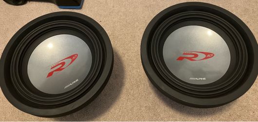 Alpine Type R 10" Subwoofers – Pair