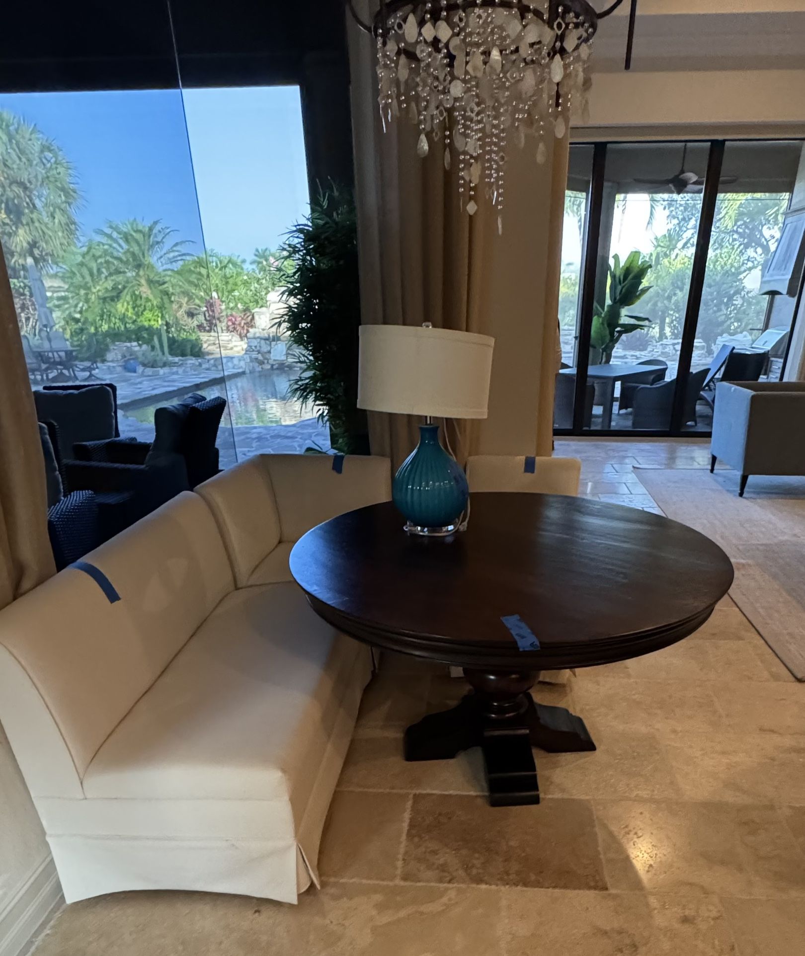 Solid Wood Round Dining Table