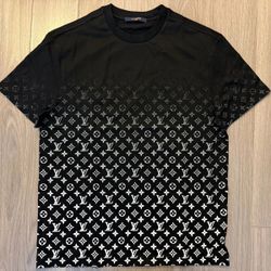 Louis Vuitton Black Gradient Shirt Size Large