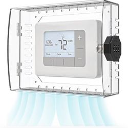 Brand New Thermostat Lock Box,Thermostat Lock Box with Combination lock,Thermostat Guard,Thermostat Cover Fits 6.18''X4.8''X2.24'' or Smaller(Rectangu