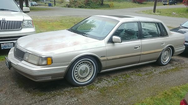 Lincoln continental 1988