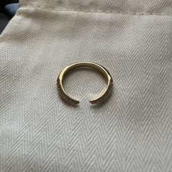 Mazin Jewels Open Rivet Ring