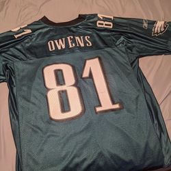 Terrel Owens eagles jersey reebok XL