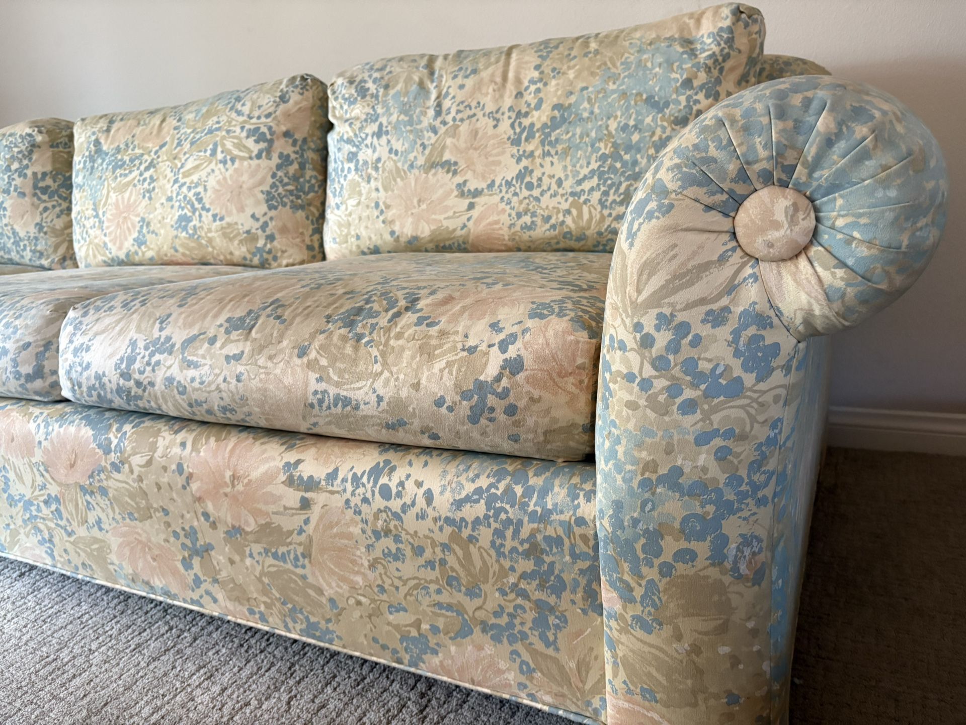 Vintage Floral Couch