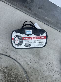 Laclede Sierra Cable Link Tire Snow Chains - Stock # 1930