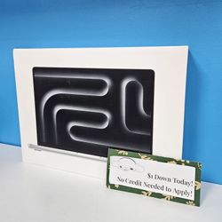 Apple MacBook Pro 14 Inch M3 Chip Laptop - Payments Available - Pay $1 Down To take It home