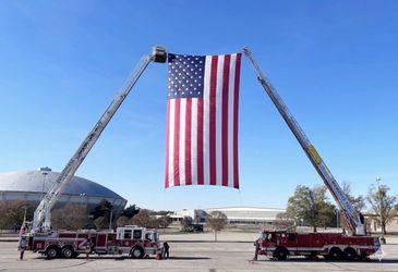 American Flag 30x50 Ft, Outdoor Premium US Flags, Heavy Duty Durable, 420D Polyester, Embroidered Stars, Brass Grommets