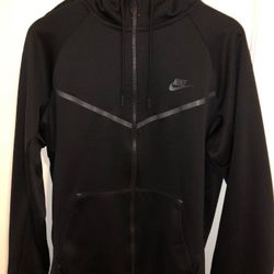 Black Nike zipper Hoodie size L