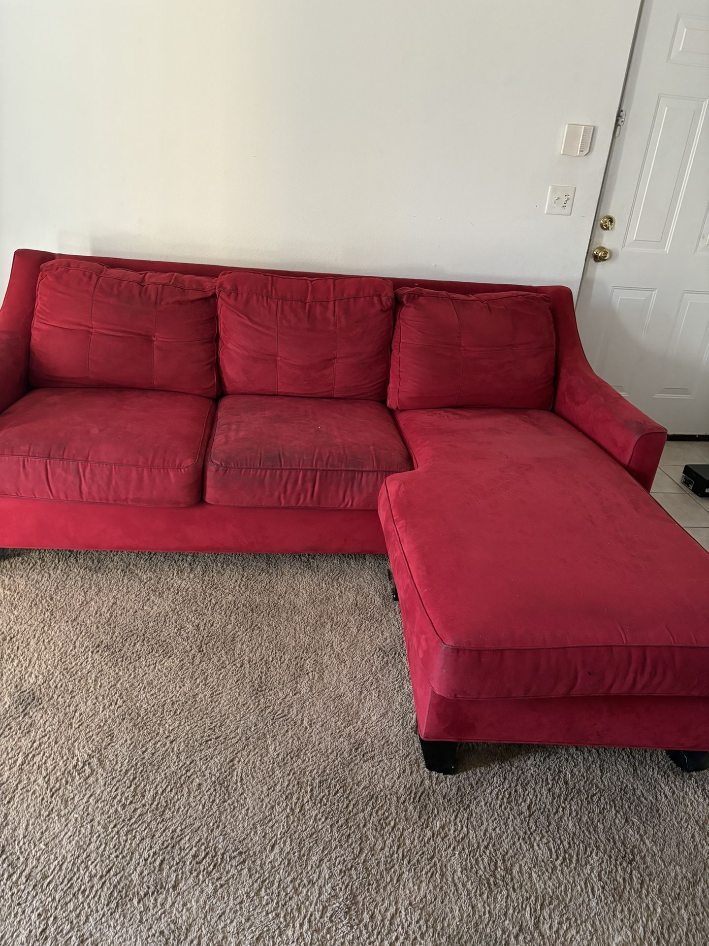Red Couch For Sale
