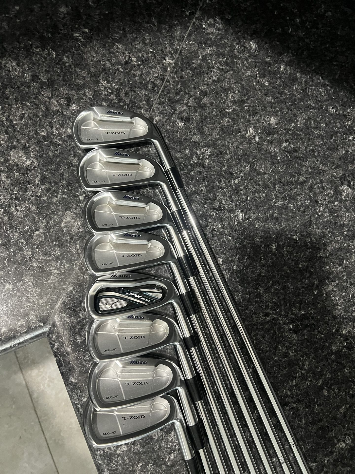Mizuno T Zoid Mx 20 Iron Set PW-3